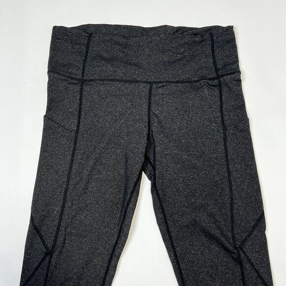 Barbell Apparel Adore Pocket Leggings Size Medium Black Heathered Lifting Gym - Picture 2 of 10